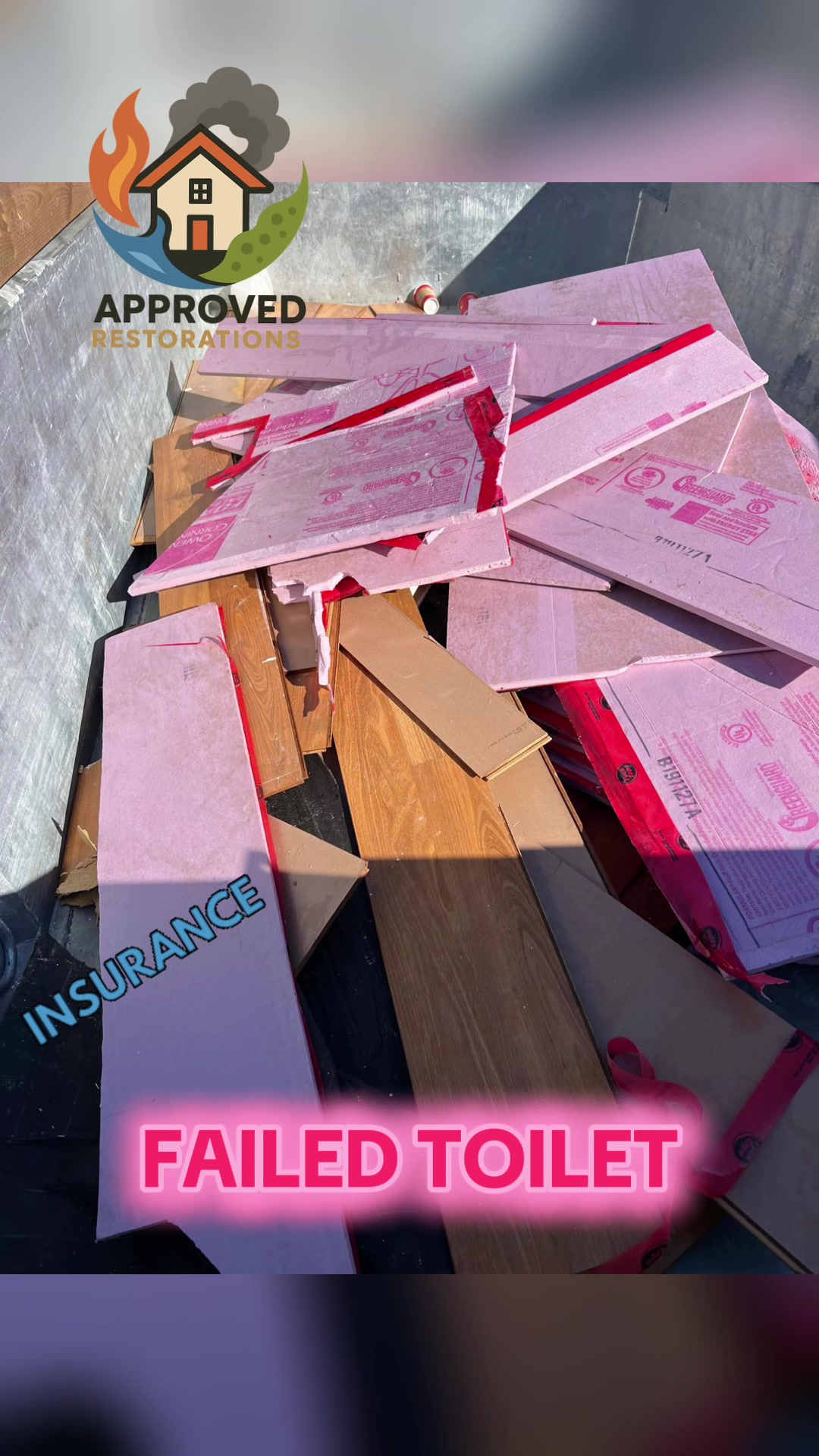 After a failed toilet flooded the entire basement, our crew used moisture meters to map the saturation, then ripped out all affected materials, including soaked flooring and baseboards, before setting up fans and dehumidifiers to thoroughly dry the space and prevent mold.