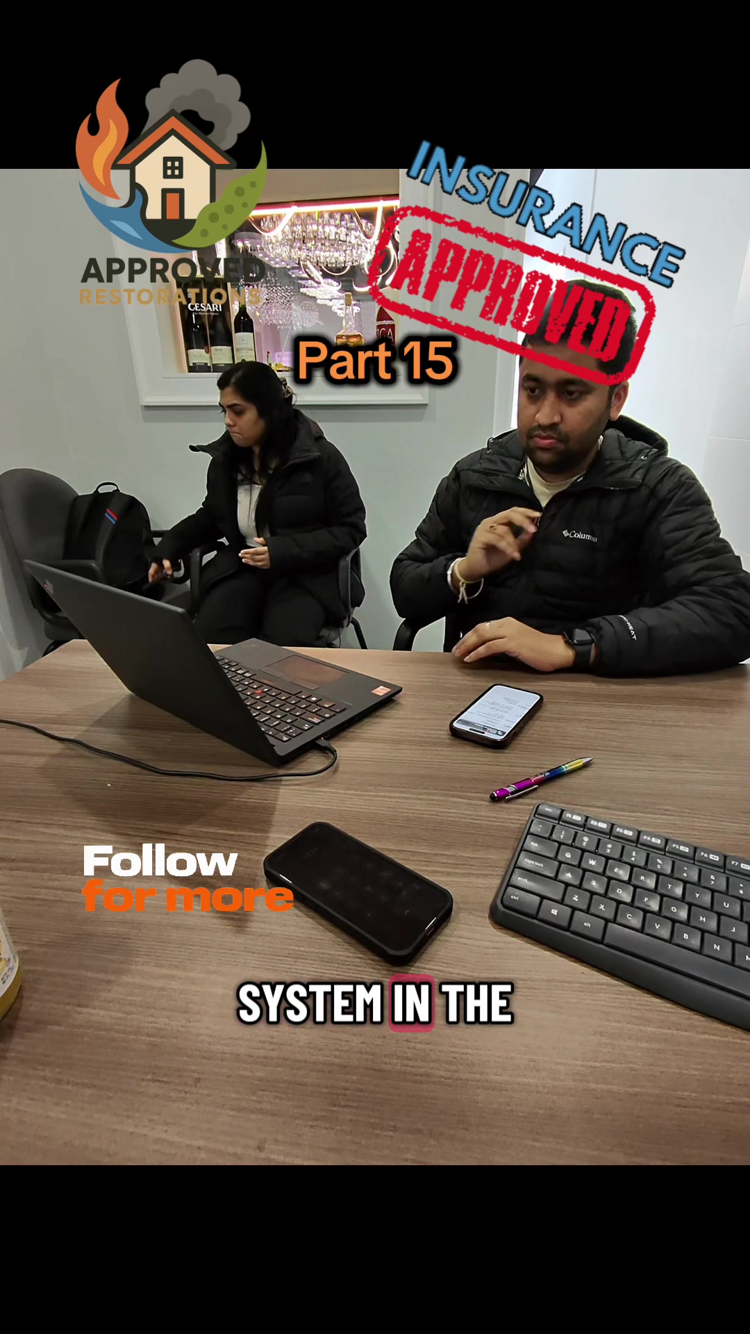 A burst pipe in a fire suppression system flooded four entire stories of a Yorkdale condo, so our team is at the desk reviewing the insurance claim and mapping out the next phase of the project, stepping in to handle the full reconstruction now that the initial remediation is complete.