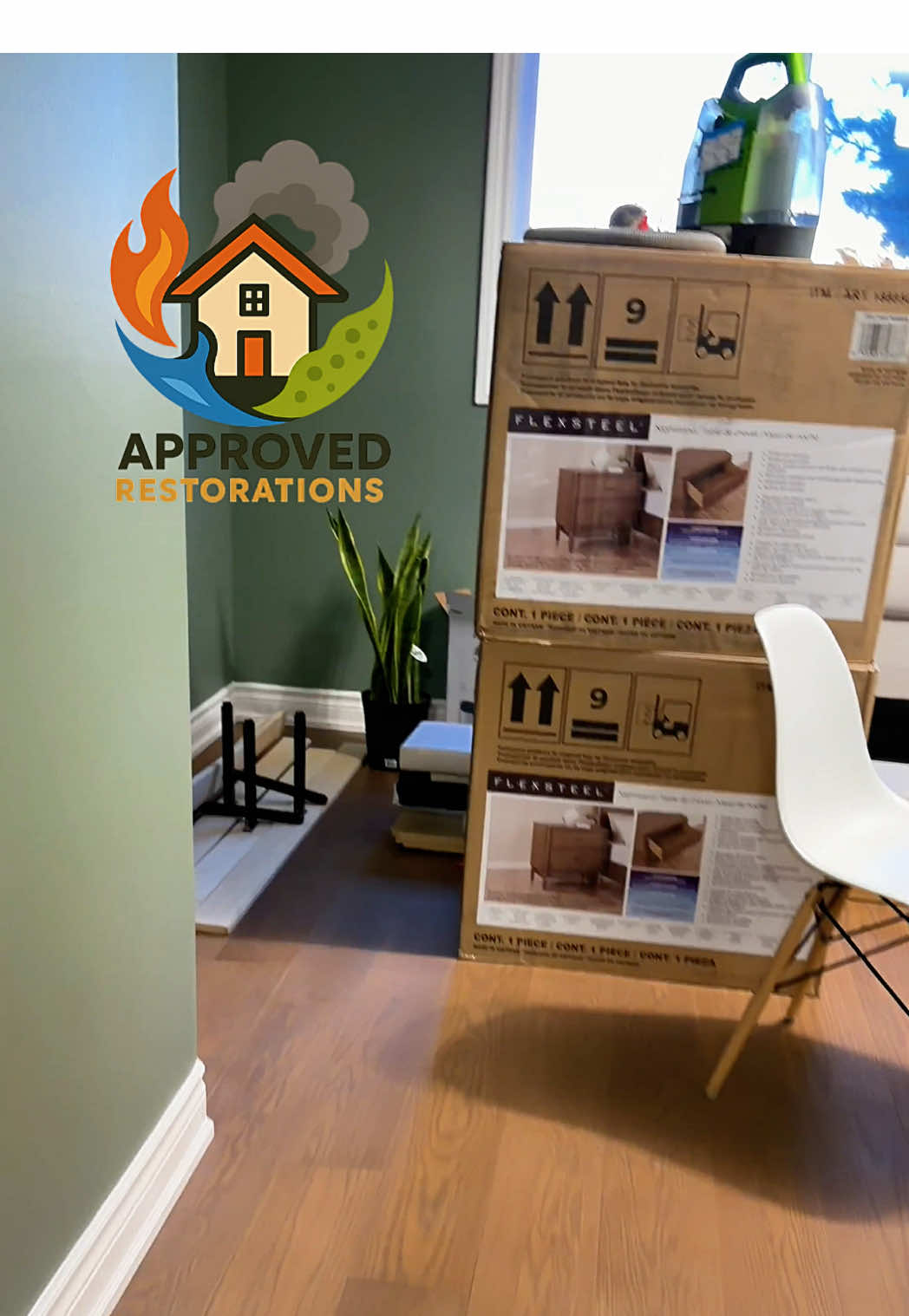 Wrapping up a quick, budget-friendly renovation at this Thornhill property, our team just laid fresh laminate flooring across the bedrooms and painted the new accent paneling, and now we are unboxing the final pieces of furniture while putting the finishing touches on the upgraded bathroom vanity to get this space completely move-in ready.