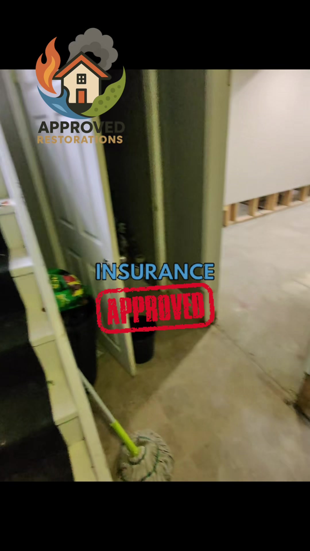 Overland water intrusion through a window flooded this entire Ajax basement, so our crew stripped the damaged lower walls to the studs and is now bringing in fresh drywall, new flooring, baseboards, and casings for a complete rebuild that will make it look like it never happened.