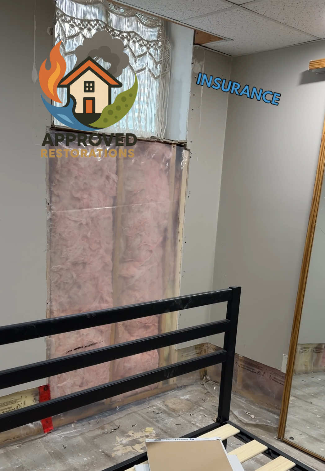 With the water damage mitigated and the insurance claim officially approved, our reconstruction crew is moving full speed through this Ajax home, hanging fresh drywall over the basement flood cuts, mudding the seams, and staging paint in the laundry room to finally bring this lower level back to life.