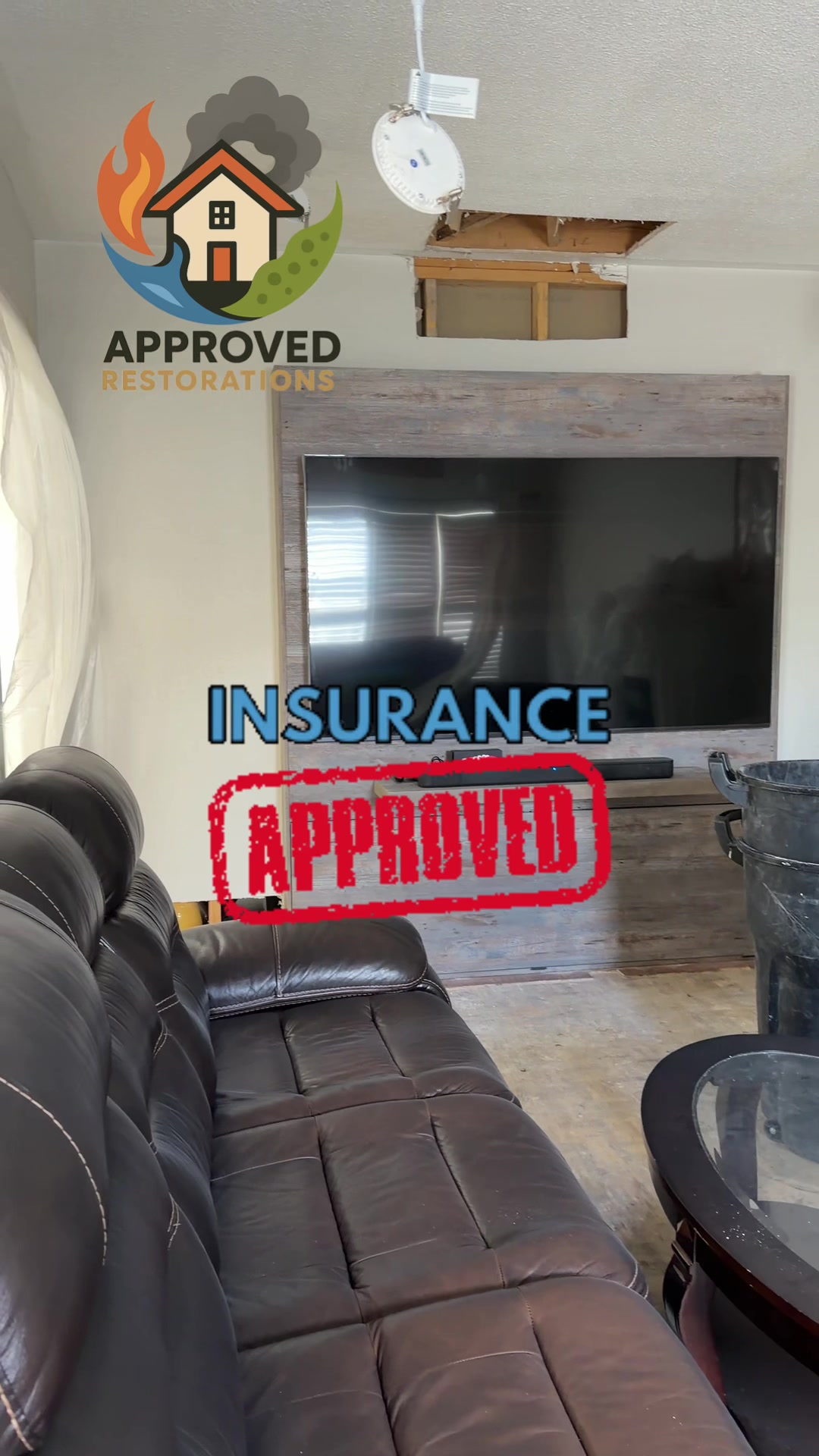 A major flood tore through three floors of this Vaughan home, so our team is executing a complete overhaul—tearing out saturated parquet and breaking up water-cracked tile on the main level, stripping the upstairs bare, and staging new Denshield to rebuild the bathrooms from the studs out.